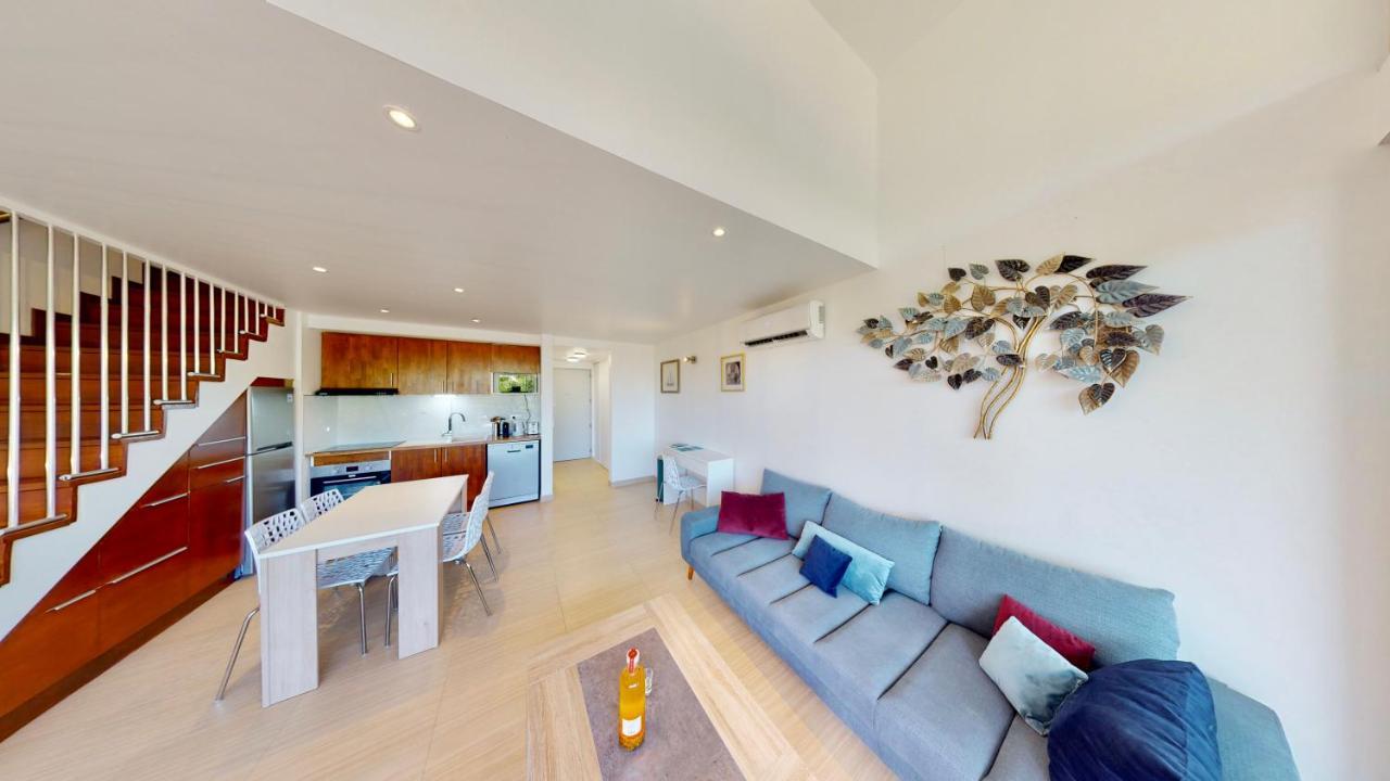 Ferienwohnung Les Lauriers - Piscine Sur Le Toit - Anse Marcel Exterior foto