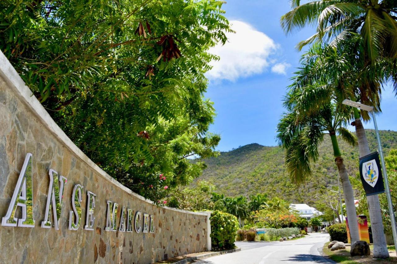 Ferienwohnung Les Lauriers - Piscine Sur Le Toit - Anse Marcel Exterior foto