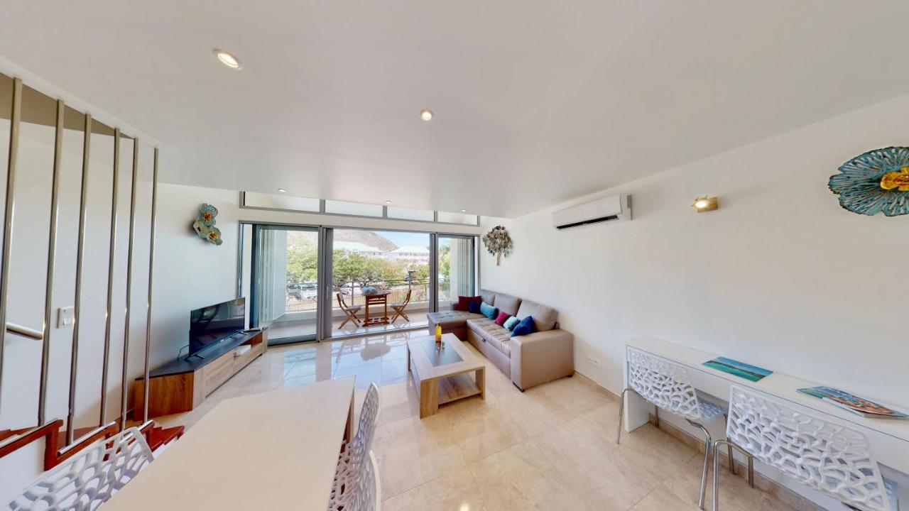 Ferienwohnung Les Lauriers - Piscine Sur Le Toit - Anse Marcel Exterior foto