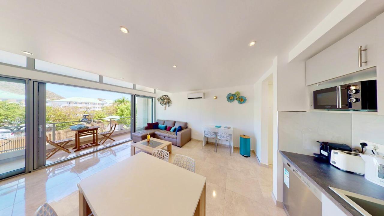 Ferienwohnung Les Lauriers - Piscine Sur Le Toit - Anse Marcel Exterior foto